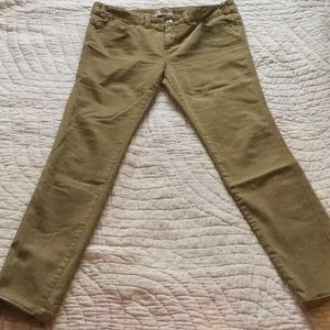 Free people gold five pocket jeans size 30